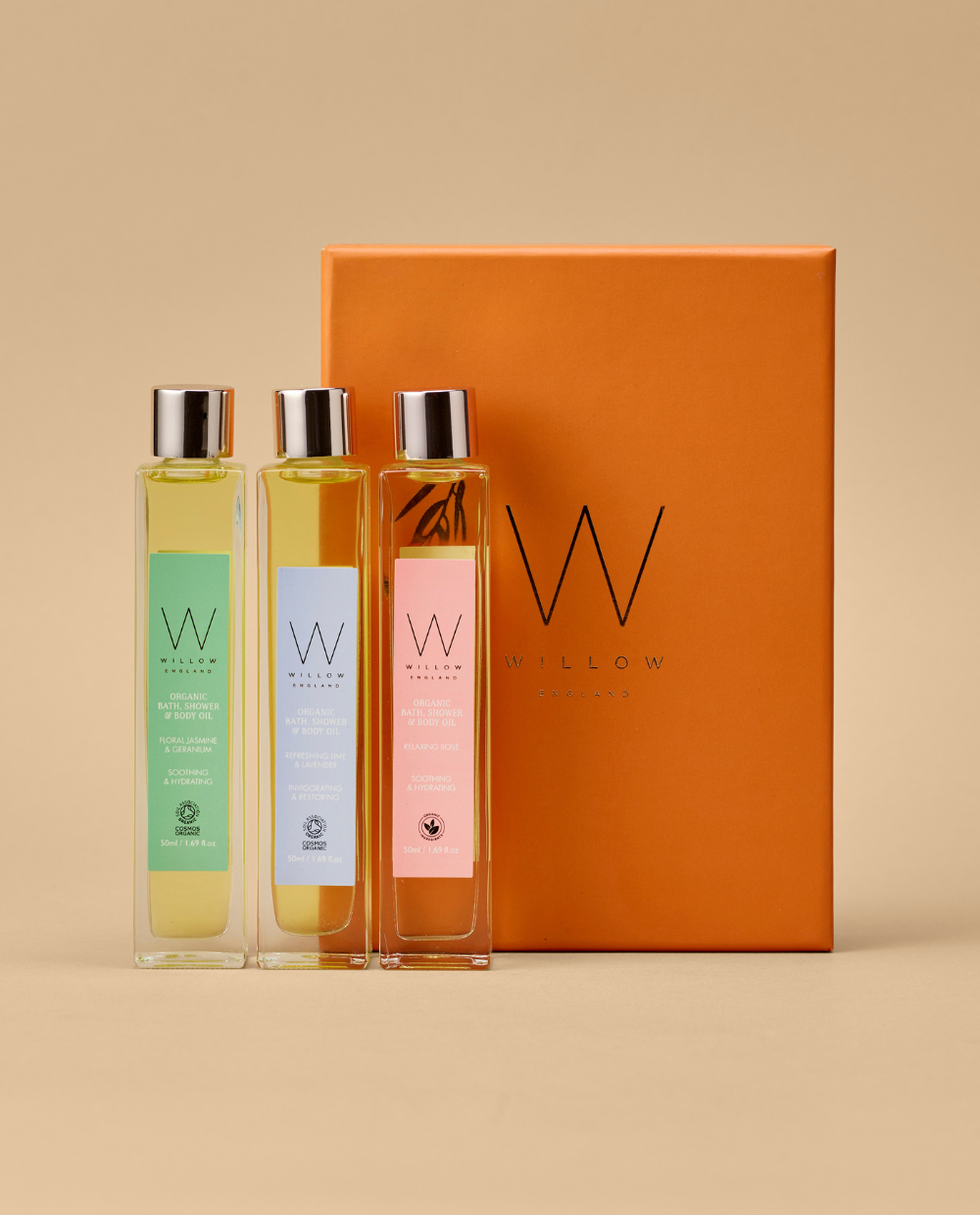 Willow Beauty Luxury bath and body oil set - SenSpa