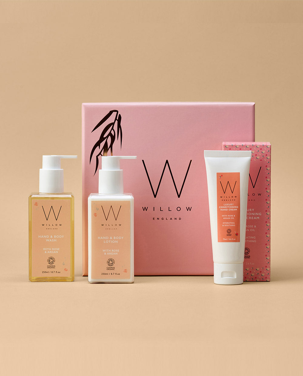 Willow Beauty Rose and Argan Hand & Body Collection - SenSpa